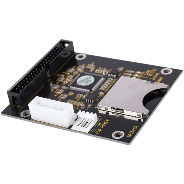 1 kpl SD SDHC -kortti IDE 3.5\" 40-nastainen urosadapteri Uros IDE kiintolevyasema-adapteri