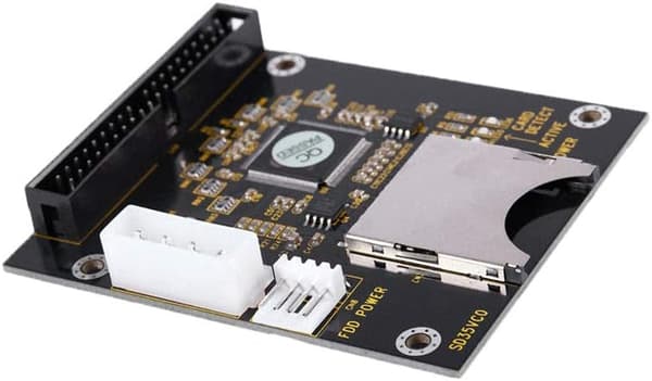 1 st SD SDHC-kort till IDE 3,5\" 40-stifts hane-adapter hane IDE-hårddiskadapter