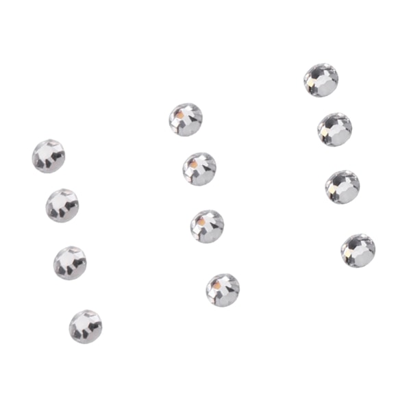 1440 st vita kristallglas nagelkonst strass telefonfodral DIY SS5(1,7-1,8 mm)