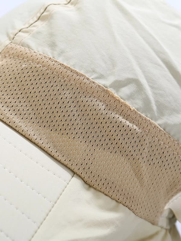 UPF 50+ Pojksolhatt med nackskydd Sommar Strandhatt Barn Sa Light Blue