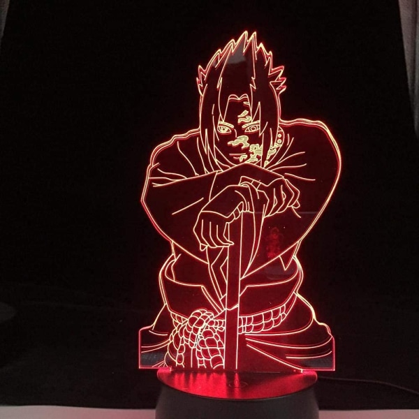 Naruto Prylar Leksaker för Pojkar, Anime Presenter Lampa Födelsedag Dekorationer, Itachi Uchiha Kakashi Jiraiya Presenter för Flickor