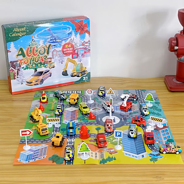Julekalender armbånd til piger 24 dage jule nedtælling kalender DIY smykkefremstillingssæt gave til børn teenagere kvinder