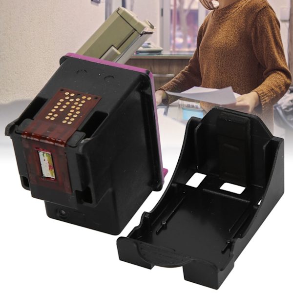 Blåckpatrontillbehör för skrivare med munstycksskyddsklipp för HP61xl 1000 1050 2000 Färgglad