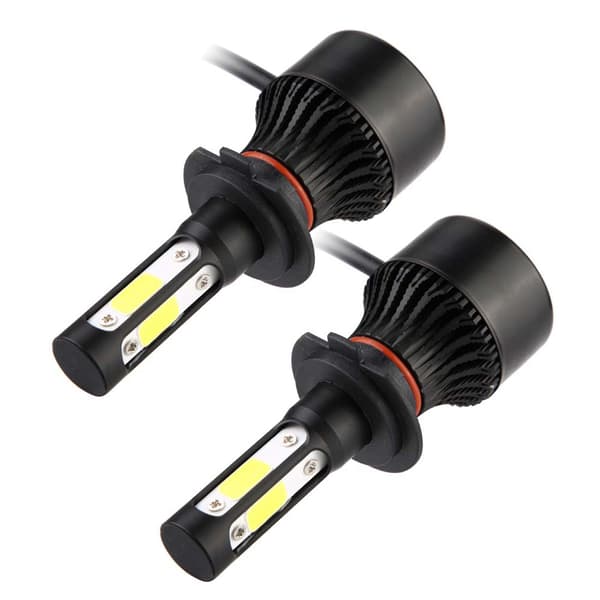 2 st LED-strålkastare för bil, 12V 24V 6500K