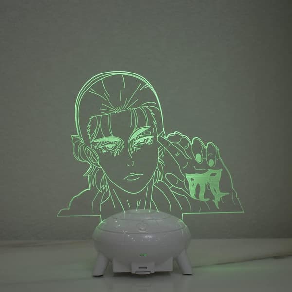 Anime 3D Lampe Nattlys 3D Attack on Yeager Illusjonslampe