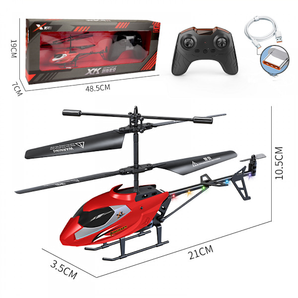 Fjärrkontrollhelikopter,  En knapp start/landning, 2,5 Ch