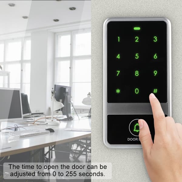 Touch-tangentbordsläsare ID-kortsläsare Lösenordsdörrlås för accesskontrollsystem (vanligt)