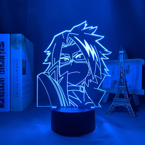 Nattlampa 3D LED Illusion Lamp Denki Kaminari 3D Lamp Anim