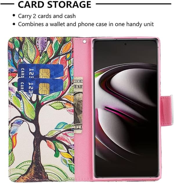 Kompatibel med Samsung Galaxy S22FE Case Luksus Elegant PU