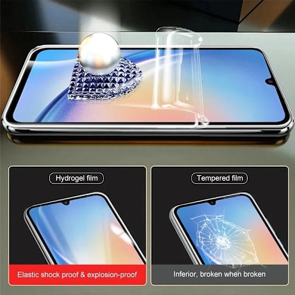 3PCS Hydrogel Film för OPPO Find X3 Neo skärmskydd