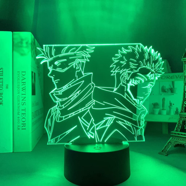 3D Illusion Jujutsu Kaisen LED Anime Lamp 16 Colors Change R