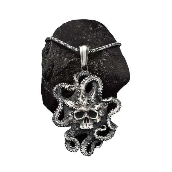 Octopus halsband mycket stora bläckfisk smycken bläckfisk hänge