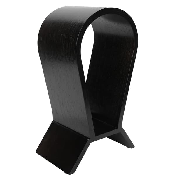 Hovedtelefonholder Bluetooth Headset Integreret Buet Display Stativ Opbevaringstilbehør Sort