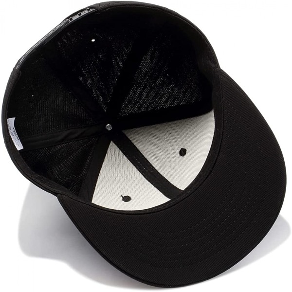 Klassisk Snapback-hatt Hip Hop Flat Bill Visor Cap - Unisex Annons J