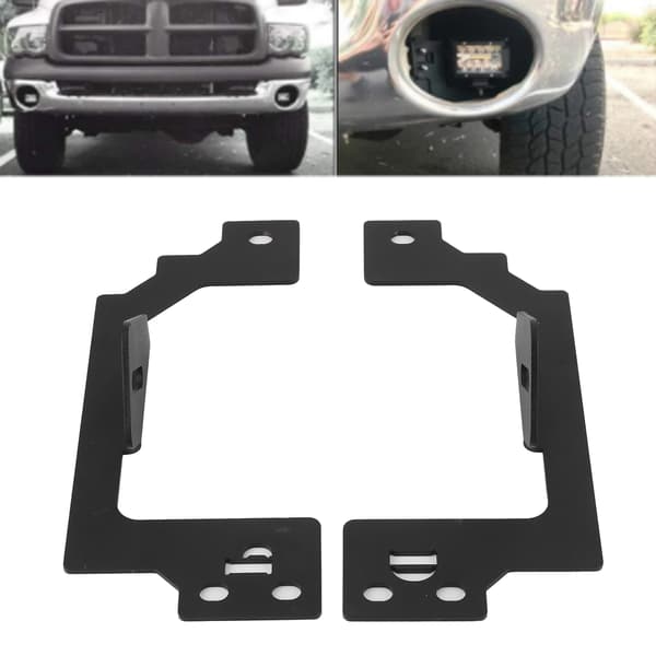 3x3 tommer LED arbejdslys montering skjult beslag rustfrit stål passer til Dodge Ram 1500 2500 3500