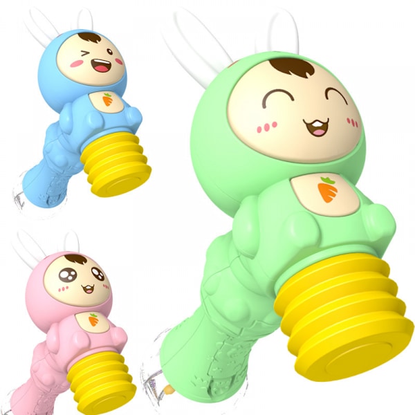 Bunny Smarty Musical Light-Up Rattle, Uppmuntra Utveckling
