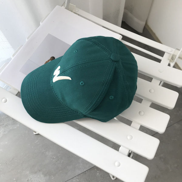 Hatt vår och sommar broderad alfabet basebollkeps casu Green