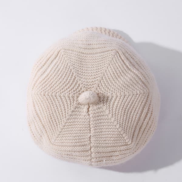 Baret Hat til Kvinder, Fransk Stil Hue Vintermode Varm