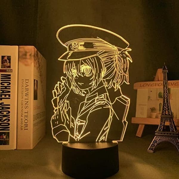 Anime Saga Van Tanya De Evil Konosuba Evil Degurechaff -lamppu
