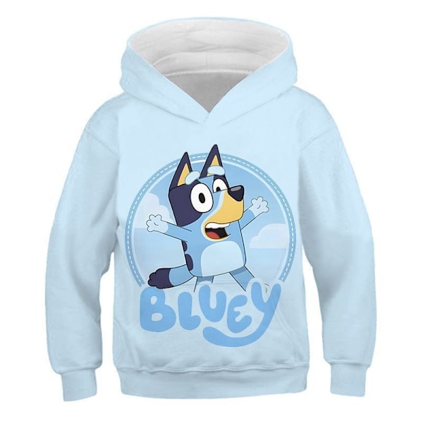 2024 Ny Blå Blå Blå Bingo Söt Pojkar Hoodie Realistisk 3D Tryckt Grafisk Huvtröja Flicka Blue 3XL