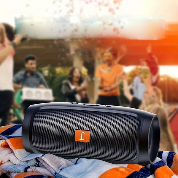 Bærbar Vanntett Bluetooth-høyttaler