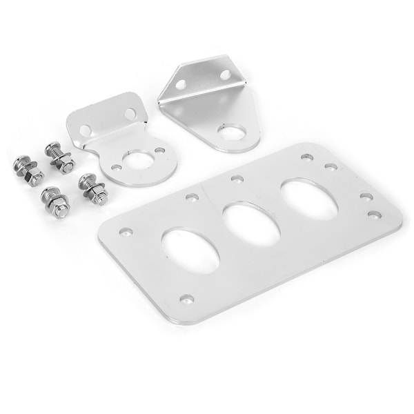 Nummerplateskilt for motorsykkel, sidemontert, baklys, lysholder for Cruise PrinceB