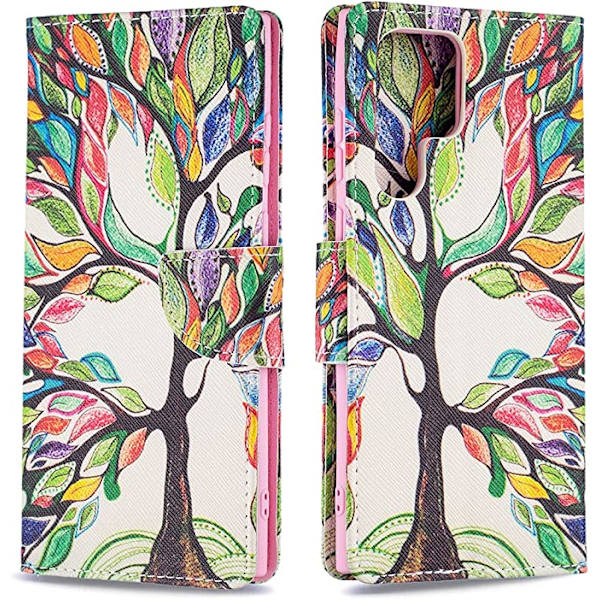 Kompatibel med Samsung Galaxy S22 Fodral Lyxig Elegant PU L