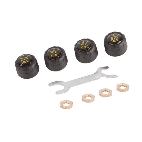 Bluetooth 5.0 Dekktrykksensor Realtids Overvåking Støtter for Android for IOS IP67 Vanntett