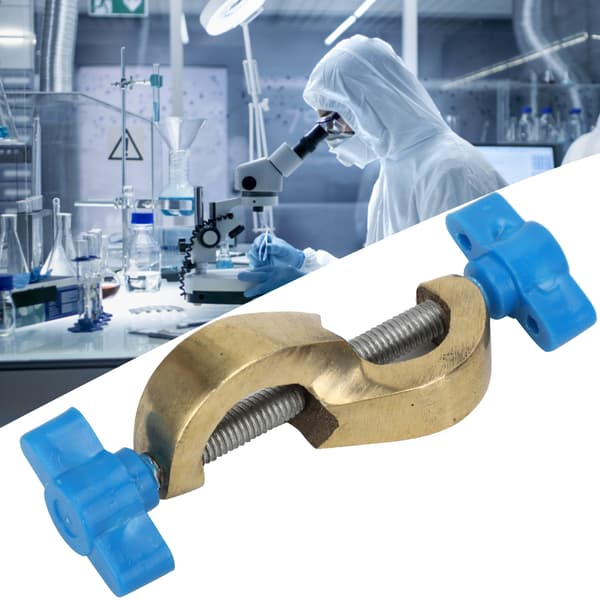 Kopparkorsklämma Fästklämma Laboratorietillbehör för Järnstöd