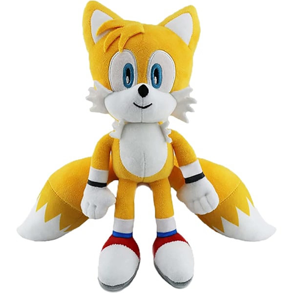 Keltainen Sonic Plush Action -hahmo Eläin Siili Super Sonic Ray Flying Squirrel Elokuva Pehmolahja Pehmolapsille Pojille ja Tytöille, 12 Tuumaa Yellow