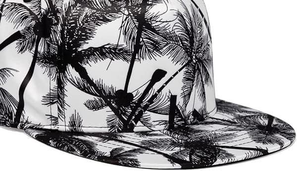 Klassisk Snapback-caps Hip Hop Flat Bill Visor Cap - Unisex Ad J