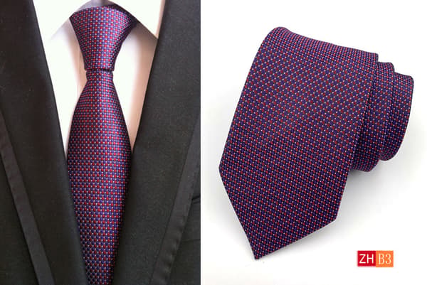 Moderne slips, klassisk blomstret, vævet jacquard, håndlavet til mænd B3