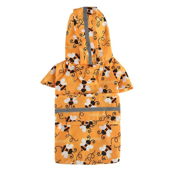 Cute Dog Raincoat Clothes Reflective Puppy Rain Jacket Fashi