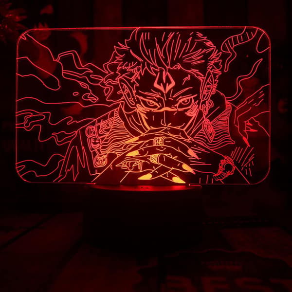 Jujutsu Kaisen Gojo 3D Illusion Natlampe Smart Touch