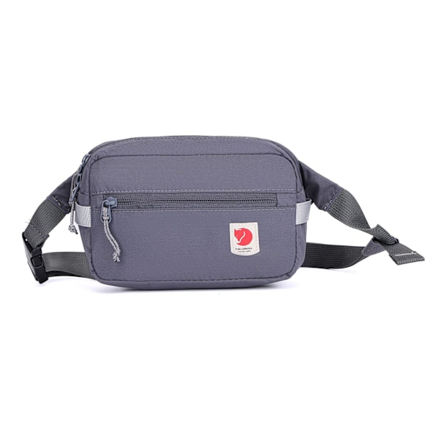 2024 Ny Resväska Fox För Män & Kvinnor Lätt Crossbody Väska, Midjeväska Höftväska Axel Crossbody Myntväska Vattentät Casual Resväska Graphite grey