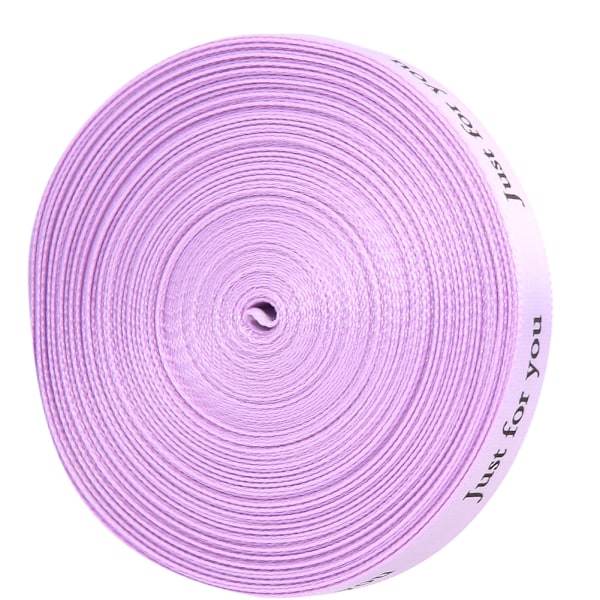 1 cm * 10 meter \"Just for you\" tryckt band DIY handarbete tryckt bomullsband för födelsedagsfest #4