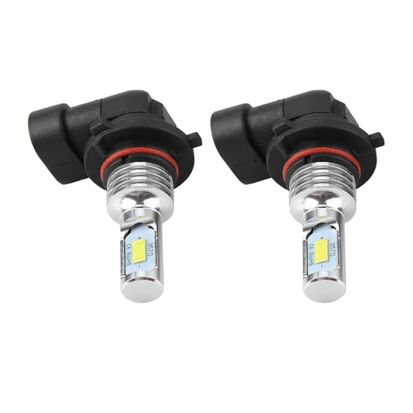 1 Par Universal 6000K Bil LED Hvite Tåkelys (9005/9006)