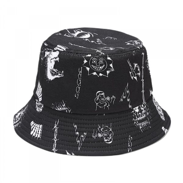 Hink med bred brätte sommar strand solhatt packbar fiskare keps unisex L