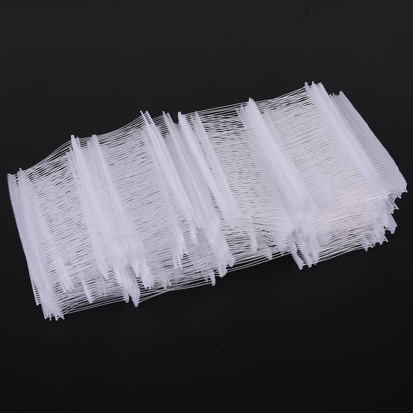 10000 st PP Universal Klädprislappsstift Passar för Prislappspistol Fäststift (Transparent 25mm)