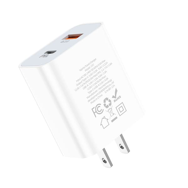hoco. C97 ny PD20W+QC3.0 oplader til iPhone13 mobiltelefon