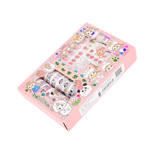 Washi-teippi DIY-koristelu Läpinäkyvä tulostus Toistuvasti liitä Ei leikkausta Washi-teippisarja94044 Makeiset Licorne