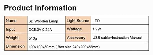 Dachshund 3D Trelampe LED Nattlys Hjem Romdekorasjon