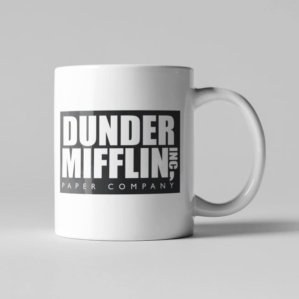 WuRen SYNCHKG111723 Dunder Mifflin The Office - Donbicentenan hauska kahvimuki