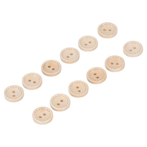 100 stk. træknapper DIY produktion retro mode stil runde knapper håndværk knapper til håndværk syning scrapbog