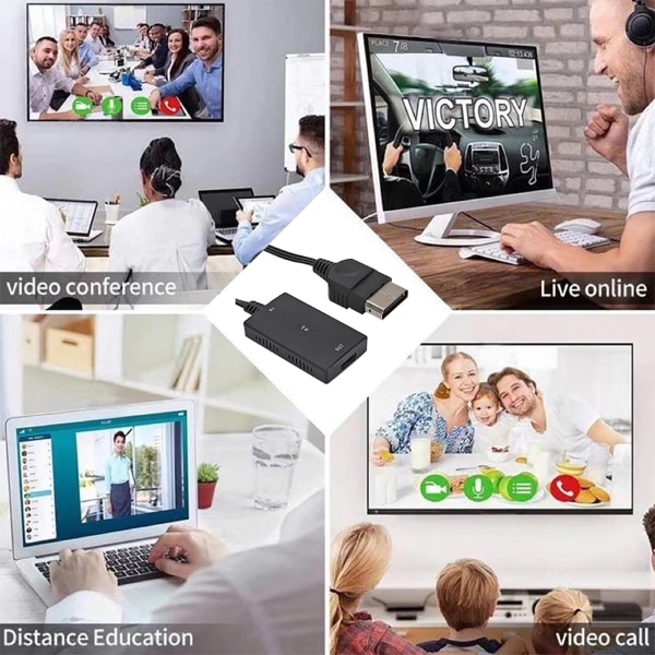 Kompatibel for Xbox til High Definition Multimedia Interface-konverteradapter