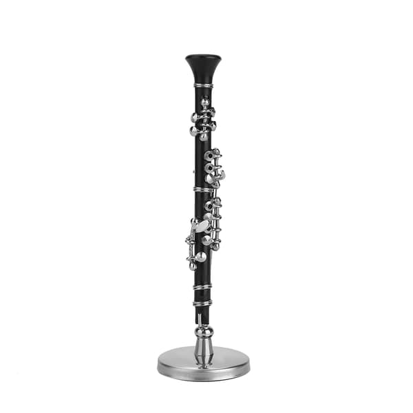 Miniatyr saksofon replika modell display musikkinstrument ornamenter dekorasjon gave