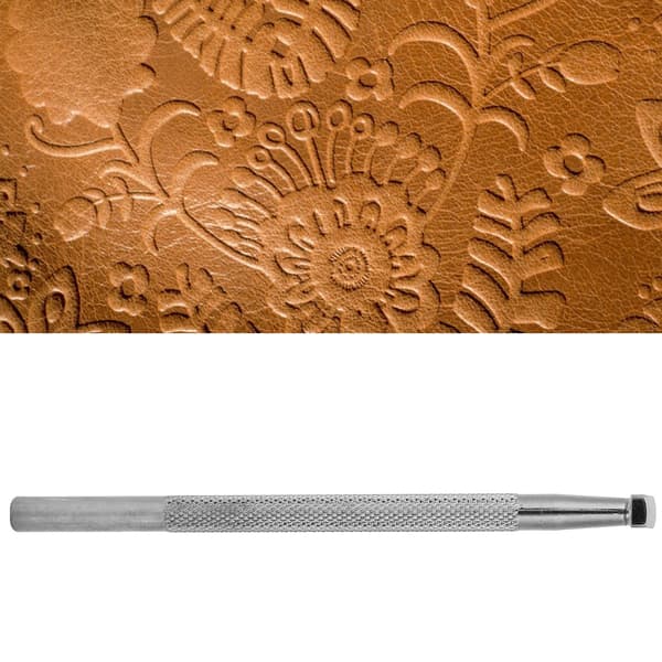 Kulstofstål Lædergravering Embossing Stempling Værktøj Læder Stempel PunchB200