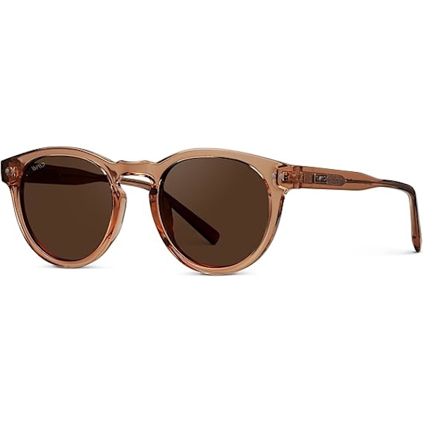 WearMe Pro Polariserede Klassiske Runde Retro Dame Solbriller