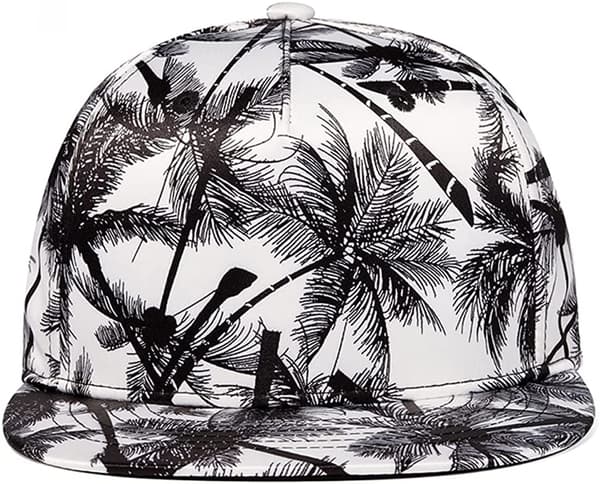 Klassisk Snapback-caps Hip Hop Flat Bill Visor Cap - Unisex Ad J