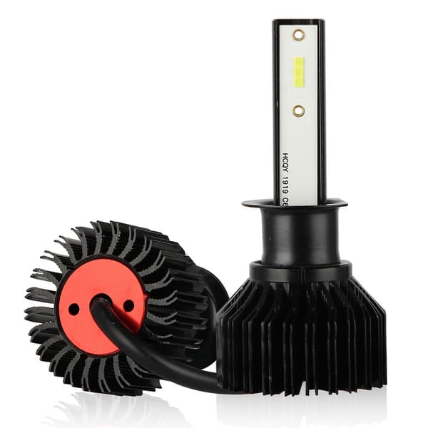 DC 9V-32V LED Bil Frontlykt IP67 Hodelykt Pærer CSP Chips Tåkelys Pære H1 Isblå
